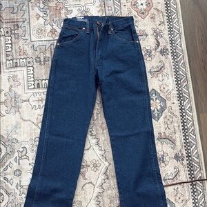 Wrangler Blue Straight Jeans Classic Style